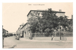 34 HERAULT - MEZE Avenue De Montpellier - Mèze