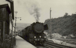 Locomotives 5618 En Gare - Cliché Jacques H. Renaud, 1957 - Eisenbahnen