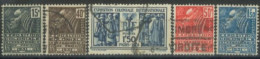 FRANCE - 1931 - INTERNATIONAL COLONIAL EXHIBITION, PARIS STAMPS COMPLETE SET OF 5 , USED - Gebraucht