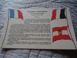 CP LES DRAPEAUX FRERES PROPHETIE Dite De MAYENCE - Flags