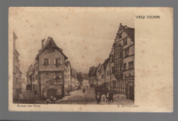 CPA - 68 - Vieux Colmar - Maison Des Têtes (gravure) - Non Circulée - Colmar