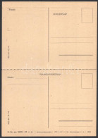 1954 Használatlan Válaszos Levelezőlap - Autres & Non Classés