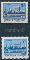 ** 1975 Szolnok 2 Db Bélyeg, 1-2-es Nyomás / 2 X Mi 3025 Plate I-II - Other & Unclassified