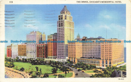 R654111 Chicago Wonderful Hotel. The Drake. The J. O. Stoll. C. T. Art Colortone - World