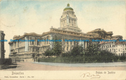 R654118 Bruxelles. Palais De Justice. Nels. Serie. 1. No. 353. 1905 - World