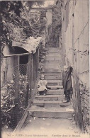 PARIS  VIEUX MONTMARTRE                           Escalier Dans Le Maquis - Distretto: 18