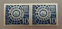 Timbres Suède Se-tenant 04/06/1968 10 öre Neuf N°FACIT 631 - Ongebruikt