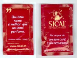 Sachet De Sucre, Sugar Portugal " Café SICAL  "  (scan Recto-verso) [S183]_Di278 - Zucker