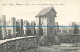 R654134 Gand. Chateau Des Comtes Le Chemin De Ronde Et Le Corps De Garde. Star. - World