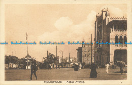 R654144 Heliopolis. Abbas Avenue. The Cairo Postcard Trust. Serie. 605 - World