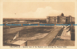 R654145 Heliopolis. General View Of The Stadium And Showing The Palace Hotel. Th - World