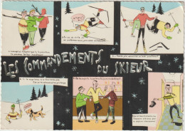 LD61 : Humour :  Illustrateur  , Le  Ski - Humor