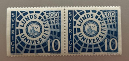 Timbres Suède Se-tenant 04/06/1968 10 öre Neuf N°FACIT 631 - Unused Stamps