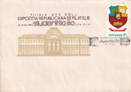 A24781 - Filiala FR Dolj Cover Romania 1980 - Brieven En Documenten