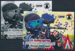 ** 2024 Extrém Sportok 22. - Paintball Emlékív Pár 00000 Sorszámmal - Other & Unclassified