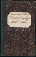 1866 Szentiván Község Utazási Naplója - Unclassified