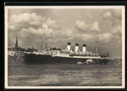 AK Passagierschiff Dampfer Cap Polonio Im Hafen  - Steamers