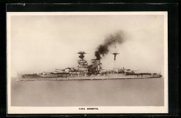 Pc HMS Warspite Im Wasser  - Krieg