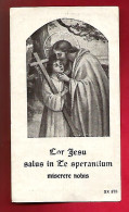 Image Pieuse Cor Jesu Salus In ... Resignacion Jésus Et Alma - Espagnol Espagne - Images Religieuses