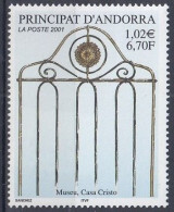 FRENCH ANDORRA 563,unused - Museos