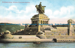 R654807 Coblenz Kaiser Wilhelm Provinzial Denkmal. Gerhard Blumlein. No. 1. 27 - World