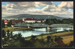 AK Corvey /Wesertal, Schloss Corvey Mit Brücke  - Autres & Non Classés