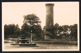 AK W.-Barmen, Tölleturm Mit Brunnen  - Autres & Non Classés