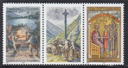 FRENCH ANDORRA 564-565,unused - Contes, Fables & Légendes