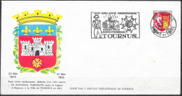 Napoléon Envel. Type FDC Tournus 22-5 1965  "flamme Illustrée Remise De La Légion D'honneur à Tournus" - Napoléon