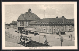 AK Dortmund, Hauptbahnhof, Strassenbahn  - Dortmund