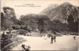 50  CHERBOURG - Le Jardin Publique Et La Montagne Du Roule - Cherbourg