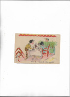 Carte Postale Années 60 Humour Signée Levasseur Roger   Redis Le   Redis Le   Bon Appetit ! - Levasseur, Roger