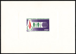 1968 Centroafricana Human Rights Proof De Luxe MNH** Lu45 - Comores (1975-...)