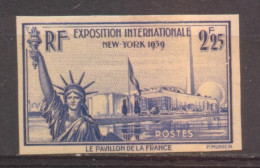 Exposition De New-York De 1939 YT 426 Trace Charnière Cote 235 € Pas Courant - Zonder Classificatie