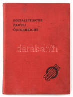 1955 Osztrák Kommunista Tagkönyv, Kitöltött - Non Classés