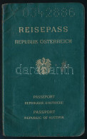 1995 Osztrák útlevél Fényképpel, 1 Db Osztrák és 6 Db Egyiptomi Okmánybélyeggel, Sok Bélyegzéssel - Non Classés