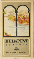 1959 Budapest Térképe, Nagyméretű Térkép Utcajegyzékkel, Bp., Kartográfiai Vállalat (Offset-ny.), Kis Szakadásokkal, 116 - Altri & Non Classificati