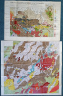 Geologische Übersichtkarte Von Westserbien, Sandschak-Novipazar Und Ostmontenegro. Masstab: 1 : 200,000. (1923). Idősebb - Other & Unclassified