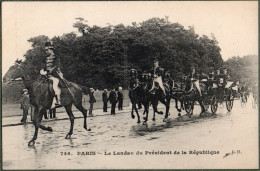 75 - PARIS - Le Landau Du Président De La République - Voiture à Cheval - Autres & Non Classés