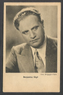 BENJAMINO GIGLI  ACTOR, CINEMA FILM MOVIE STAR, BRAGAGLIA / TOBIS  FOTO - Acteurs