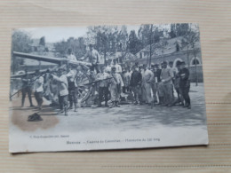 Cpa 35 Rennes, Caserne Du Colombier, Manoeuvre De 120 Long, 1915 - Rennes