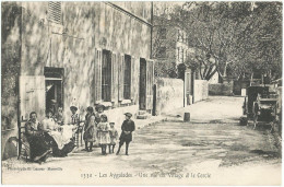 LES AYGALADES (13) – Une Rue Du Village Et Le Cercle. Editeur Lacour, N° 1330. - Non Classés