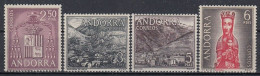 SPANISH ANDORRA 63-66,unused - Christianity