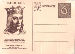 Germany Pic.postal Card Heinrich I Mint - Other & Unclassified