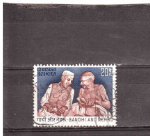 1973 GANDHI AND NEHRU - Used Stamps