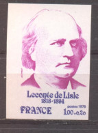 Leconte De Lisle. De 1978 YT 1988 Sans Trace Charnière - Zonder Classificatie