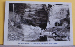 (LEM4) LE MAS D' AZIL - LE GROTTE SORTIE VER SAINT GIRONS  -VG BUSTA - Pamiers