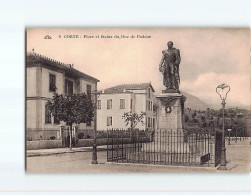CORTE :Place Et Statue Du Duc De Padoue - Très Bon état - Corte