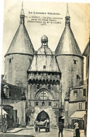 Nancy   La Plus Ancienne Porte Du Vieux Nancy , Notre Dame De La Graffe (croix De Loraine ,  Boulangerie , Charette - Nancy
