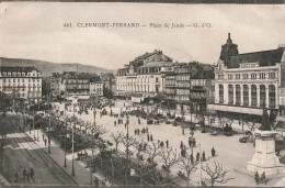 FRANCE - Clermont Ferrand - Vue Sur La Place De Jaude - G.d'O -  Animé - Carte Postale Ancienne - Clermont Ferrand
